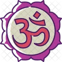 Om Hindu Religion Icon