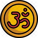 Om Hinduism Religion Icon