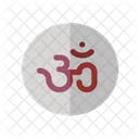 Om Religion Hinduism Icon