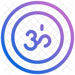 Om Sign  Icon