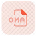 Oma File Audio File Audio Format Icon