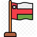 Oman Country Flag Icon