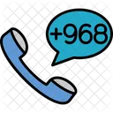 Oman Dial Code  Icon
