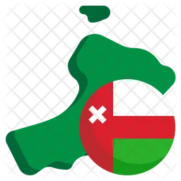 Oman-Flagge Flag Symbol