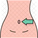 Ombligo  Icono