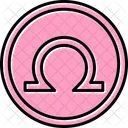 Omega Greek Math Icon