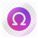 Omega Circle  Icon