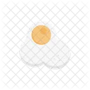 Omelette Yolk Egg Icon
