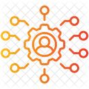 Omnichannel People Networking Icon
