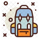On Backpack Bakpack Icon