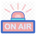 On Air Live Streaming Onboarding Symbol