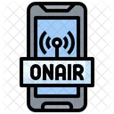 On Air Podcast Microphone Icon