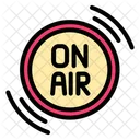 On Air Radio Broadcast Icon