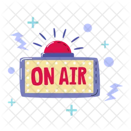 On air sign  Icon