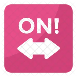 ON Arrow Emoji  Icon