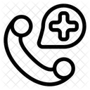 On Call Support Communication Icon