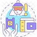On Demand Video Streaming アイコン