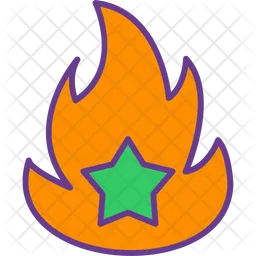 On Fire  Icon