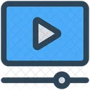 Video Reproducao Streaming Icon