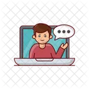 On-line  Icon