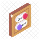 Switchboard Breaker Buttons Toggle Buttons Icon
