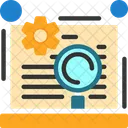 On Page Seo On Site Seo Website Optimization Icon