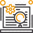 On Page Seo On Site Seo Website Optimization Icon