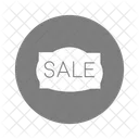 On Sale Sale Sale Commercial Tag Icon