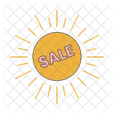 On sale sun rays  Icon