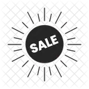 On sale sun rays  Icon