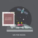 Moon Website Technology Icon