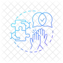 On the same page  Icon