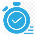 On Time Chronometer Stopwatch Icon