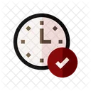 On Time Clock Cargo Icon