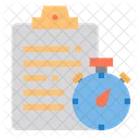On Time Delivery Delivery Clipboard Delivery List Icon