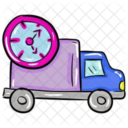On Time Delivery  Icon