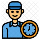 On Time Delivery Icon