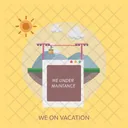 Vacation Website Technology Icon