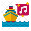 Onboard Entertainment Ship Song Ship Party Icon