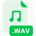 Wav Archivo Documento Icono