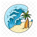 Onda Mar Agua Icon