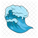 Onda Mar Agua Icon