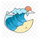 Onda Mar Agua Icon