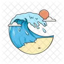 Onda Mar Agua Icon