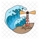 Onda Mar Agua Icon