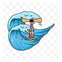 Onda Mar Agua Icon