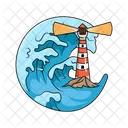 Onda Mar Agua Icon