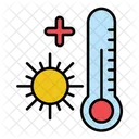 Aquecimento Global Temperatura Calor Ícone