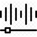 Onda Sonora Amplitude Batida Ícone
