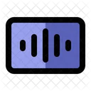 Onda Sonora Musica Audio Icon